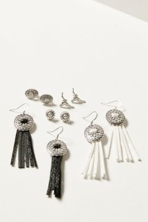 Special Offer Idyllwind Women's Decatur 5-piece Silver Concho & Tassel Earring Set | Multi Special Offer Idyllwind Women's Decatur 5-piece Silver Concho & Tassel Earring Set | Multi