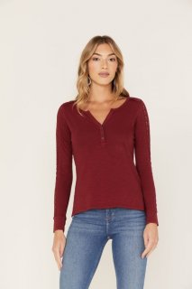 Special Offer Idyllwind Women's Trustie Henley Top | Steel Blue Special Offer Idyllwind Women's Trustie Henley Top | Steel Blue