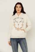 Special Offer Idyllwind Women's Country Club Graphic Hoodie | Oatmeal