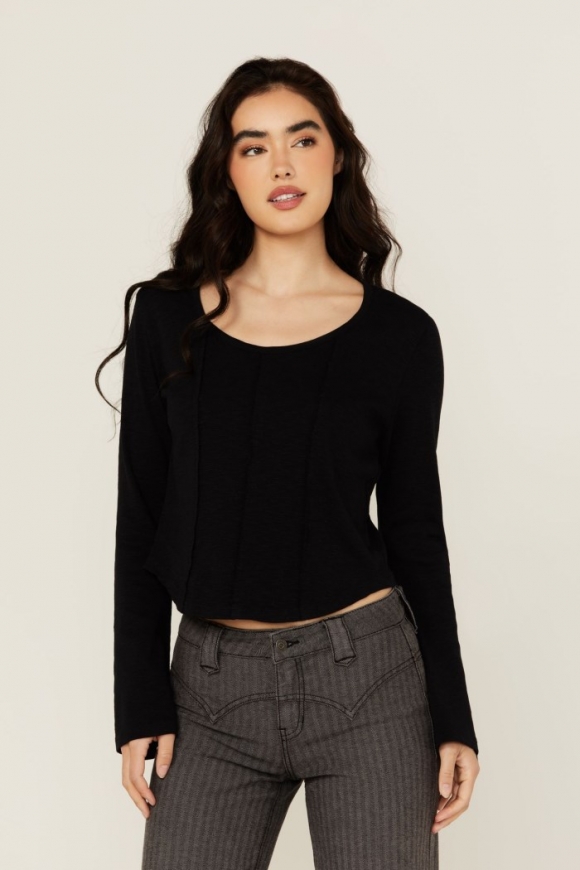 Special Offer Idyllwind Women's Loma Bell Sleeve Corset Top | Black