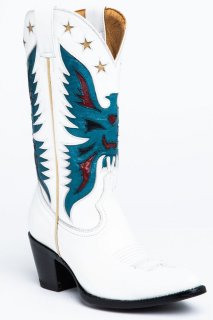 Special Offer Idyllwind Women's Viceroy Western Boots - Round Toe | White