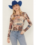 Special Offer Idyllwind Women's Rodeo Ticket Long Sleeve Mesh Shirt | Cream Special Offer Idyllwind Women's Rodeo Ticket Long Sleeve Mesh Shirt | Cream
