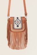 Special Offer Idyllwind Women's Shiloh Fringe Crossbody Handbag | Medium Brown