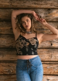 Special Offer Idyllwind Women's Jessamine Embroidered Beaded Crop Top | Black Special Offer Idyllwind Women's Jessamine Embroidered Beaded Crop Top | Black