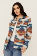 Special Offer Idyllwind Women's Southwestern Print Shacket | Indigo