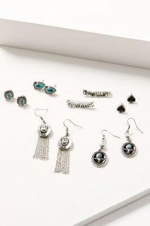 Special Offer Idyllwind Women's Belinda Earring Set - 6 Piece | Silver Special Offer Idyllwind Women's Belinda Earring Set - 6 Piece | Silver