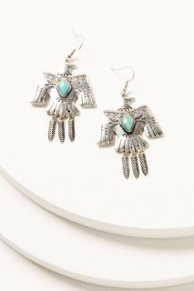 Special Offer Idyllwind Women's Maragot Antique Thunderbird Earrings | Silver
