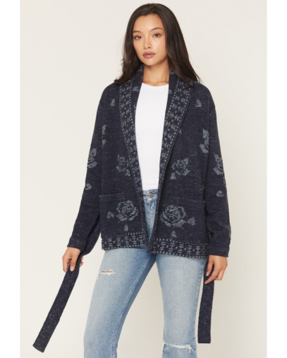 Special Offer Idyllwind Women's Lauren Rose Cardigan Sweater | Indigo Special Offer Idyllwind Women's Lauren Rose Cardigan Sweater | Indigo