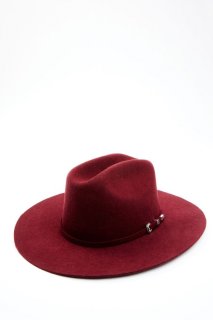 Special Offer Idyllwind Women's Wild Rancher Wool Felt Western Hat | Burgundy