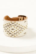 Special Offer Idyllwind Women's Caprice Leather Cuff | Ivory