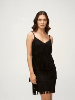 Special Offer Idyllwind Women's Brixworth Black Fringe Festival Dress | Black Special Offer Idyllwind Women's Brixworth Black Fringe Festival Dress | Black