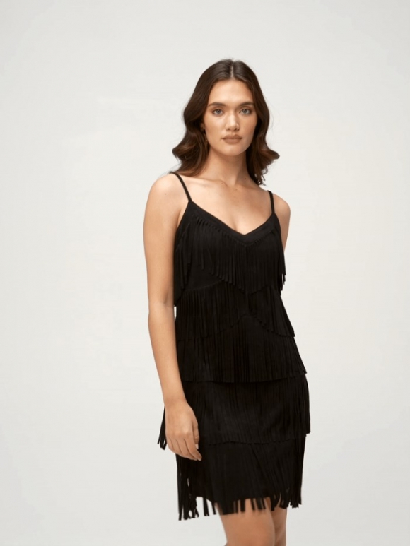 Special Offer Idyllwind Women's Brixworth Black Fringe Festival Dress | Black