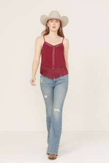 Special Offer Idyllwind Women's Arbor Medium Wash Outlaw High Rise Flare Super Stretch Denim Jeans | Medium Wash