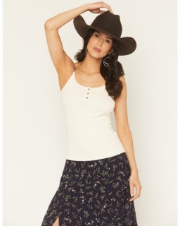 Special Offer Idyllwind Women's Longdale Concho Sleeveless Tank Top | Cream