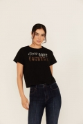 Special Offer Idyllwind Women's Sorry Gone Country Short Sleeve Cropped Graphic Tee | Black Special Offer Idyllwind Women's Sorry Gone Country Short Sleeve Cropped Graphic Tee | Black
