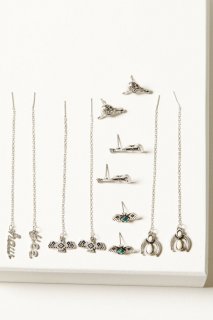 Special Offer Idyllwind Women's Threaders Hallbrook Earring Set - 6 Piece | Silver