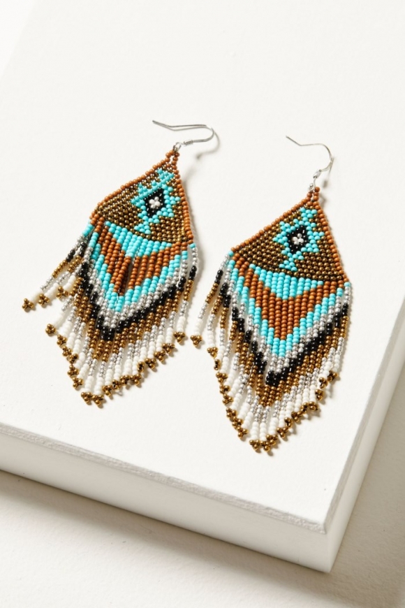 Special Offer Idyllwind Women's Southwestern Trail Fringe Bronze Earrings | Bronze