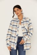 Special Offer Idyllwind Women's Plaid Print Rendon Flannel Top | Blue Special Offer Idyllwind Women's Plaid Print Rendon Flannel Top | Blue
