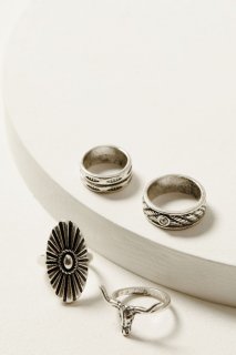 Special Offer Idyllwind Women's Catalina 5-piece Ring Set | Silver