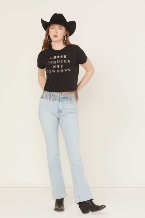 Special Offer Idyllwind Women's Melbourne Light Wash Legend High Rise Bootcut Super Stretch Denim Jeans | Light Wash