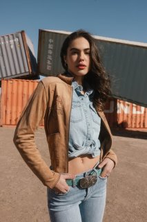 Special Offer Idyllwind Women's Kileen Embroidered Faux Suede Jacket | Tan Special Offer Idyllwind Women's Kileen Embroidered Faux Suede Jacket | Tan