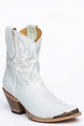 Special Offer Idyllwind Women's Wheels White Leather Western Booties - Round Toe | White