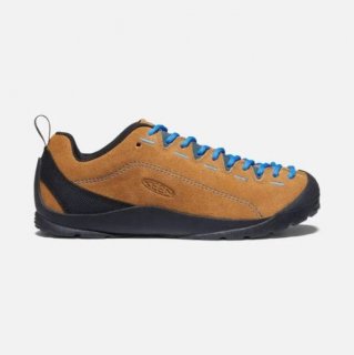 Keen | Women's Jasper Suede Sneakers-CATHAY SPICE/ORION BLUE