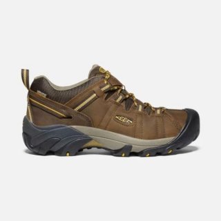 Keen | Men's Targhee II Waterproof-Cascade Brown/Golden Yellow