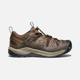 Keen | Men's Atlanta Cool II ESD (Soft Toe)-Cascade Brown/Forest Night