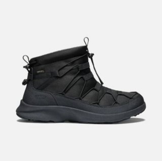 Keen | Men's UNEEK SNK Waterproof Chukka-Triple Black/Black