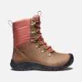 Keen | Women's Greta Waterproof Boot-Toasted Coconut/Redwood