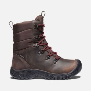 Keen | Women's Greta Waterproof Boot-Chestnut/Mulch