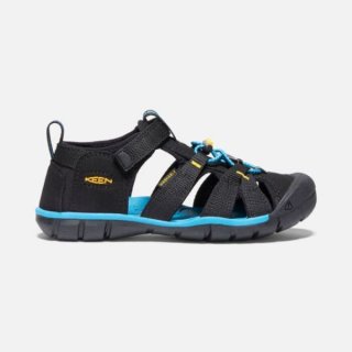 Keen | Big Kids' Seacamp II CNX-Black/KEEN Yellow