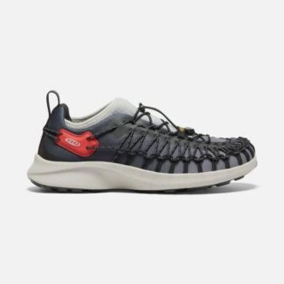 Keen | Men's UNEEK SNK Sneaker-Black/Red Carpet