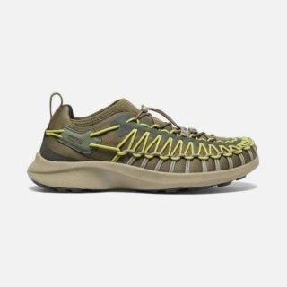 Keen | Men's UNEEK SNK Sneaker-Dark Olive/Forest Night