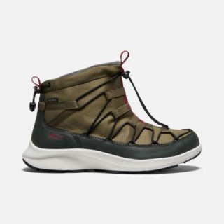 Keen | Men's UNEEK SNK Waterproof Chukka-Dark Olive/Rosin