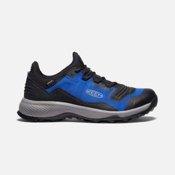 Keen | Men's Tempo Flex Waterproof-Classic Blue/Drizzle