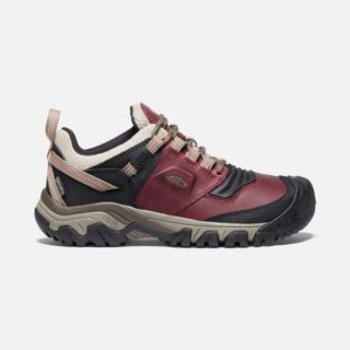 Keen | Women's Ridge Flex Waterproof-Rhubarb/Brindle