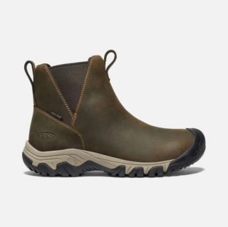 Keen | Women's Greta Waterproof Chelsea-Olive/Timberwolf