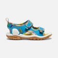 Keen | Big Kids' Knotch Creek Open-Toe Sandal-Tie Dye/Vivid Blue