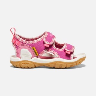 Keen | Toddlers' Knotch Creek Open-Toe Sandal-Pink/Multi