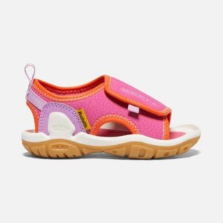 Keen | Toddlers' Knotch River Open-Toe Sandal-Magenta/Lilac Chiffon