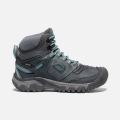 Keen | Women's Ridge Flex Waterproof Boot-Steel Grey/Porcelain