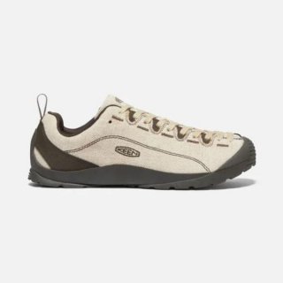 Keen | Men's Jasper Canvas-Natural Canvas/Black Olive