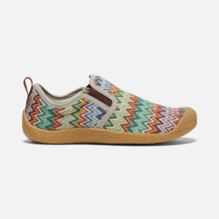 Keen | Women's Howser Canvas Slip-On-Chevron/Plaza Taupe