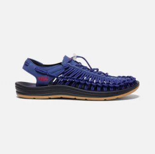 Keen | Men's UNEEK-Blue Depths/Red Carpet