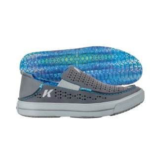 KORKERS STYLISH OUTLET MEN'S FISH MOC - TARPON VENTED LEATHER