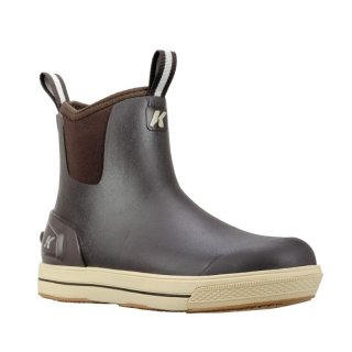 KORKERS STYLISH OUTLET MEN'S NEO FLEX ANKLE BOOT-Ganache
