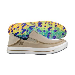 KORKERS STYLISH OUTLET MEN'S FISH MOC - DORADO