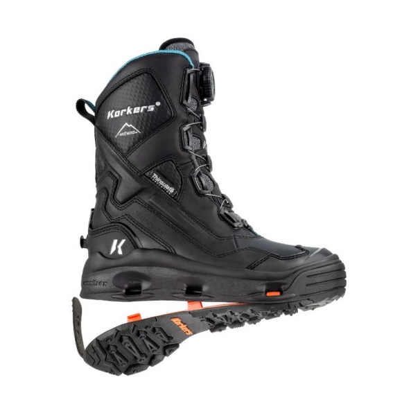 KORKERS STYLISH OUTLET WOMEN'S POLAR VORTEX 1200-SNOWTRAC SOLE